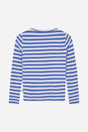 Mads Nørgaard 5x5 Classic Stripe - Talika Top Amparo - Blue/Vanilla Ice